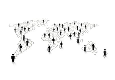 Connecting people geographically spread